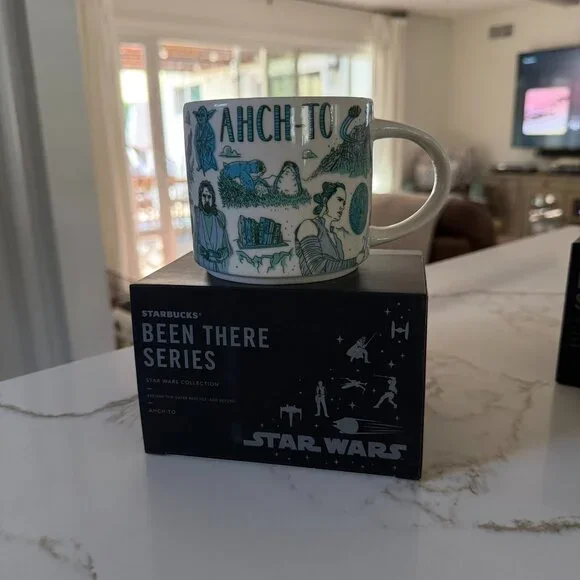 Star Wars / Disney Starbucks Naboo, Nevarro, Ahch-To "been there" 3-mug set - Picture 2 of 15